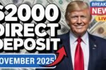 $2,000 Direct Deposit Approved by IRS