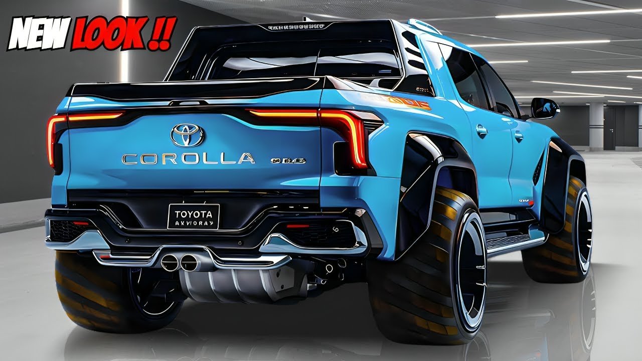 First Look at the 2025 Toyota Corolla Pickup Truck